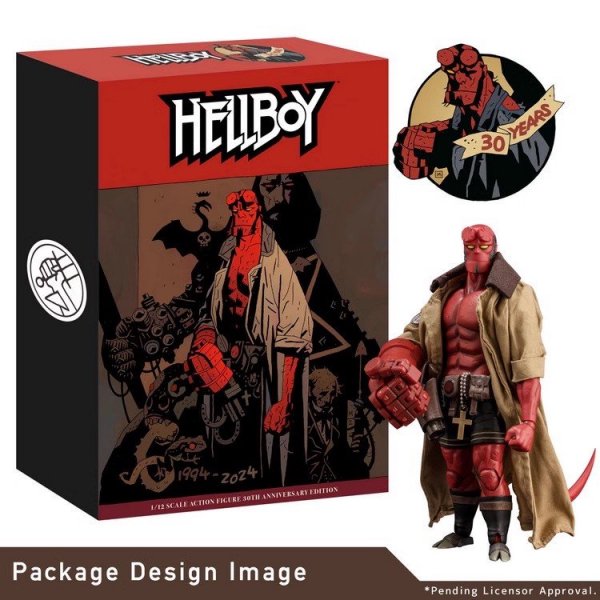 予約 送料無料 1/12 1000TOYS ヘルボーイ Hellboy 30周年記念限定版 欧米男性フルセット - 1/6フィギュアの通販、予約なら  トイザキュート Since 2008