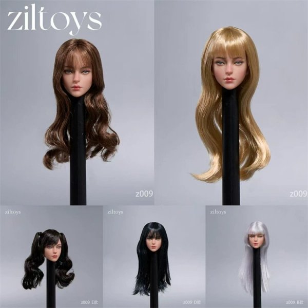 予約 送料無料 1/6 Ziltoys z009 パール白肌 欧米美人女性ヘッド - 1/6フィギュアの通販、予約なら トイザキュート Since  2008