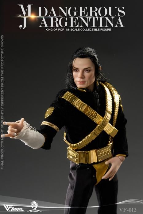 送料無料 1/6 VFTOYS King of Figure VF-012 MJ ジャクソン DANGEROUS