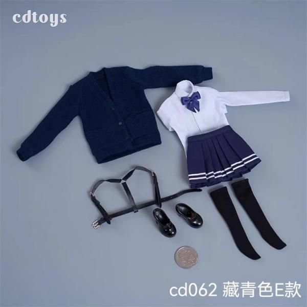 Amazon.co.jp: cdtoys 1/6 フィギュア 女子高生学生服 JK服