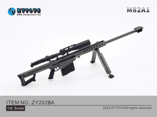 送料無料 1/6 ZYTOYS ZY2028 M82A1スナイパーライフルモデル - 1