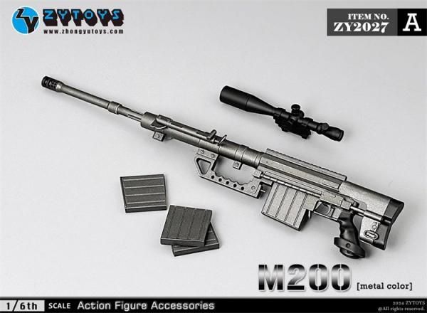 【ただのスナイパー様】専用オーダーページ 予約 送料無料 1/6 ZYTOYS ZY2027 M200 スナイパーライフル武器