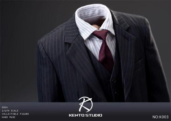 予約 送料無料 1/6 Kento Studio k003 マンズ男性ストライプベスト