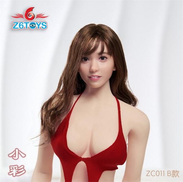 送料無料 1/6 Z6TOYS ZC011 アクションアイ 可動目 日本女優
