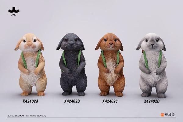 予約 送料無料 1/4 JXK X42402 垂れ耳ウサギ - 1/6フィギュアの通販