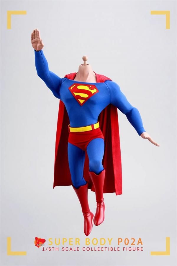 HERO TOYS 1/6 スーパーマン 豪華セット P01 P02A P02B SHERO TOYS P01/P02 1/6 Soldier Anime Superman Hero Head