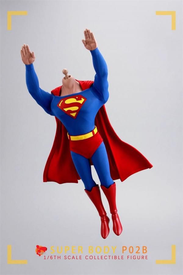 HERO TOYS 1/6 スーパーマン 豪華セット P01 P02A P02B SHERO TOYS P01/P02 1/6 Soldier Anime Superman Hero Head