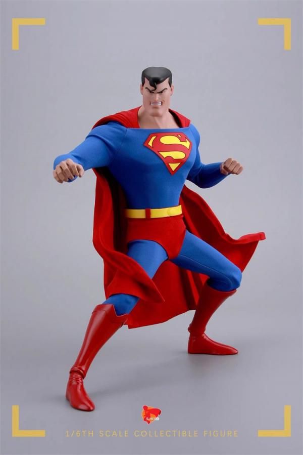 HERO TOYS 1/6 スーパーマン 豪華セット P01 P02A P02B 送料無料 1/6 HERO TOYS P02 漫画風スーパーマン 欧米男性服と素