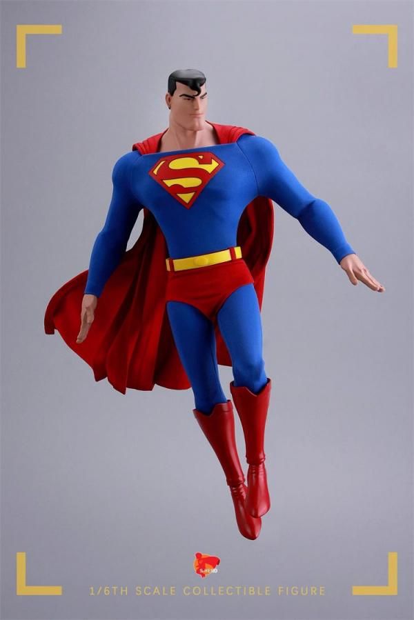 送料無料 1/6 HERO TOYS P02 漫画風スーパーマン 欧米男性服と素