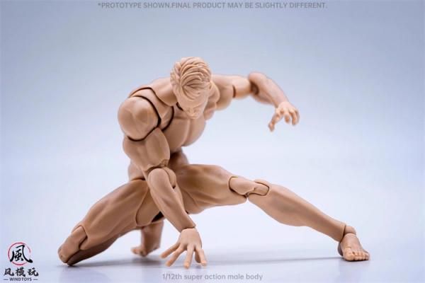 SUPER FLEXIBLE BODY フィギュア 1/6 スーパーフレキシブル 男性シームレスボディ マッシブ