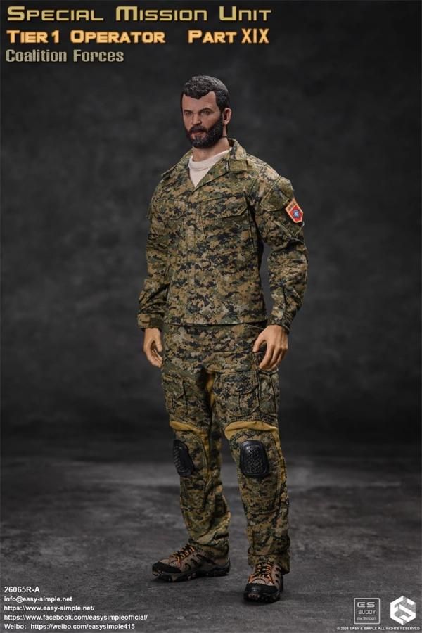 ミリタリーフィギュアAce 1/6 デルタフォース 予約 送料無料 1/6 EASY&SIMPLE ES 26065RA CAG デルタフォース