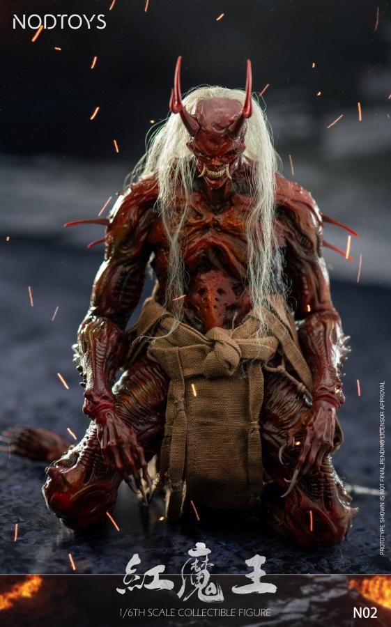 予約 送料無料 1/6 NODTOYS NOD-N02 レッドデビル 欧米男性フルセット