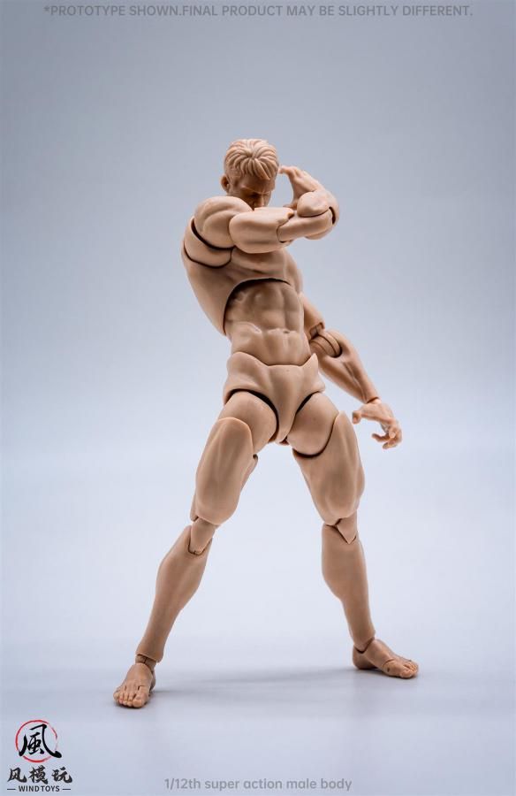 送料無料 1/12 Wind Toys fmw001 超可動男性素体 マンズ