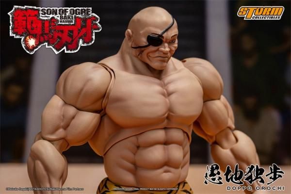 予約 送料無料 1/12 Storm Toys KIBK06 範馬刃牙 愚地独歩 欧米