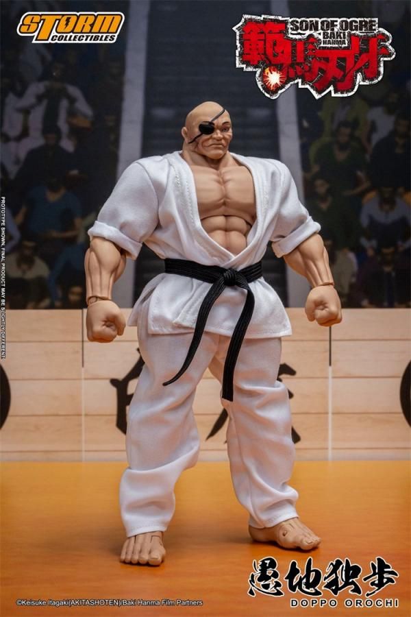 予約 送料無料 1/12 Storm Toys KIBK06 範馬刃牙 愚地独歩 欧米