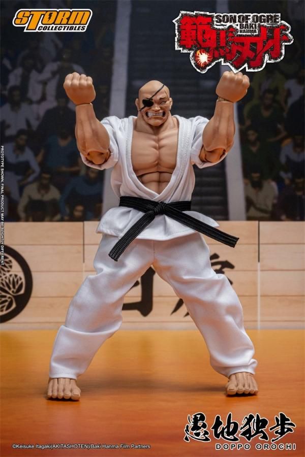 予約 送料無料 1/12 Storm Toys KIBK06 範馬刃牙 愚地独歩 欧米