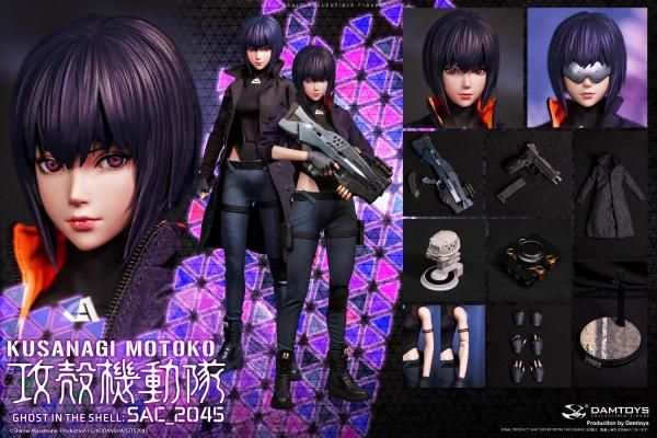 予約 送料無料 1/6 DAMTOYS DMS042 攻殻機動隊SAC_2045 草薙素子