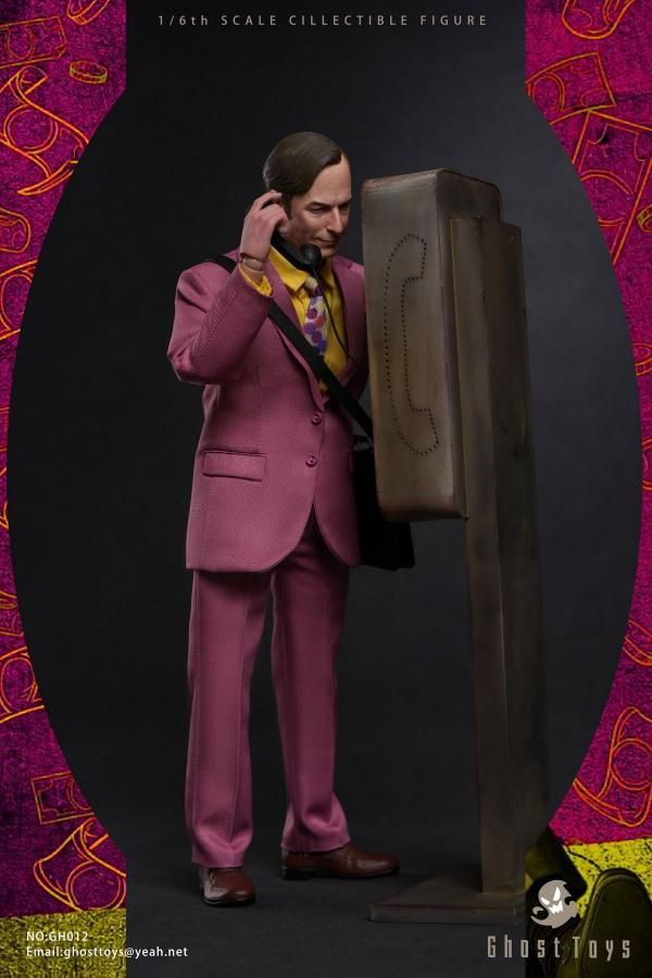 Ghost toys 1/6 シダクティヴ ソウル ロウヤー 特典付GH-012 送料無料 1/6 Ghost toys GH-012 ベター・コール・ソウル 欧米