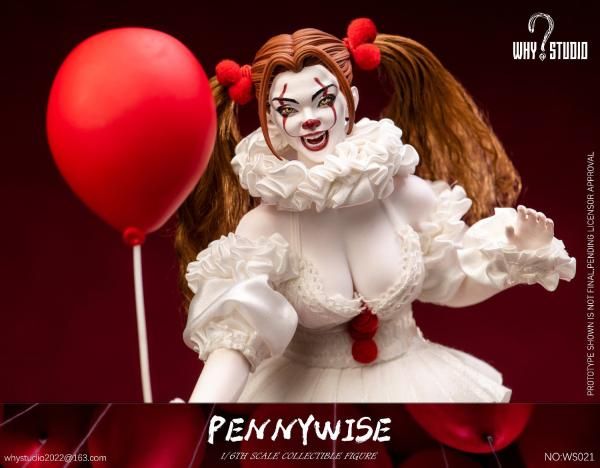 予約 送料無料 1/6 WHY STUDIO WS021 PENNYWISE ハーレイ