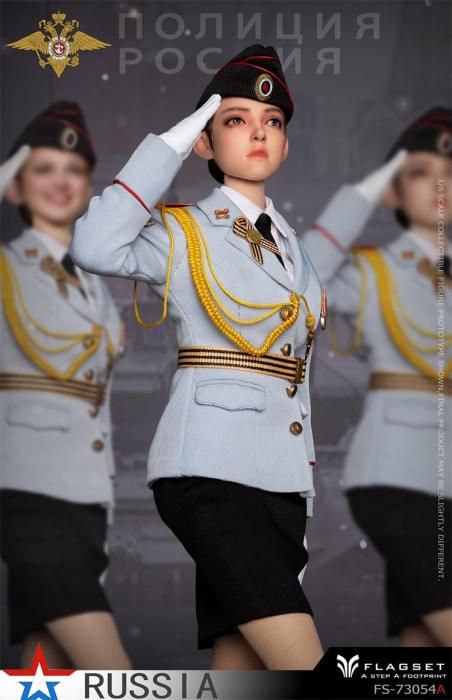 予約 送料無料 1/6 FLAGSET FS73054A ロシア女性兵士 内務省