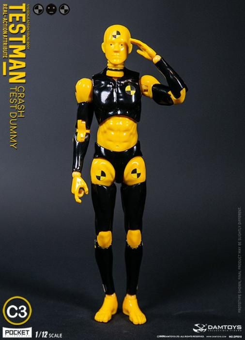 予約 送料無料 1/12 DAMTOYS DPS10 TESTMAN C3 欧米男性フル
