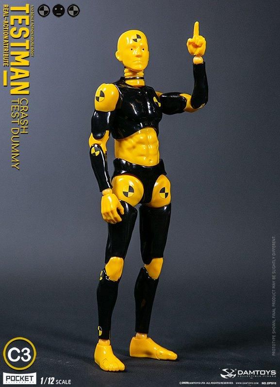 予約 送料無料 1/12 DAMTOYS DPS10 TESTMAN C3 欧米男性フル