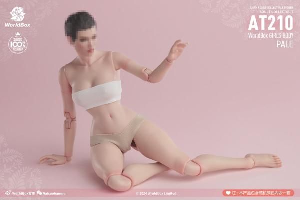 V*読様 中古 WorldBox 1/6 AT210 女性素体 フィギュア ドー Amazon | [Tbmodel] Worldbox 1/6 フィギュア 女性 関節 素体