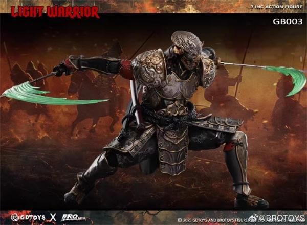 予約 送料無料 1/12 BROTOYS GB003 鉄拳ライトサムライ 欧米男性フル