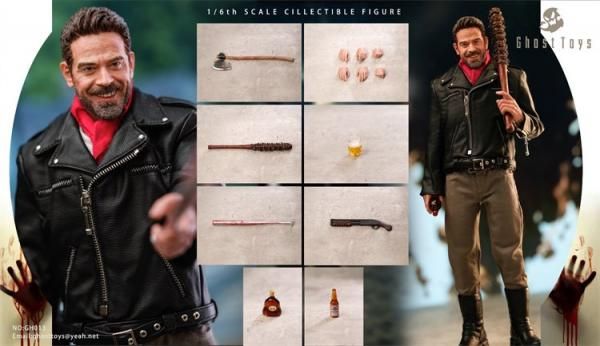 未開封☆THE WALKING DEAD 二ーガン フィギュア 1/6スケール