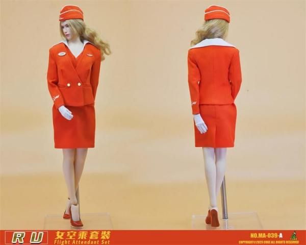 予約 送料無料 1/6 CUKE TOYS NO.MA-039 RUスチュワーデススーツ