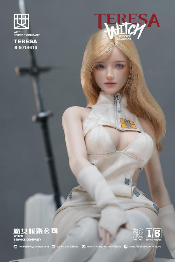 予約 送料無料 1/6 I8TOYS Teresa I8-501S616 魔女の奉仕 テレサ