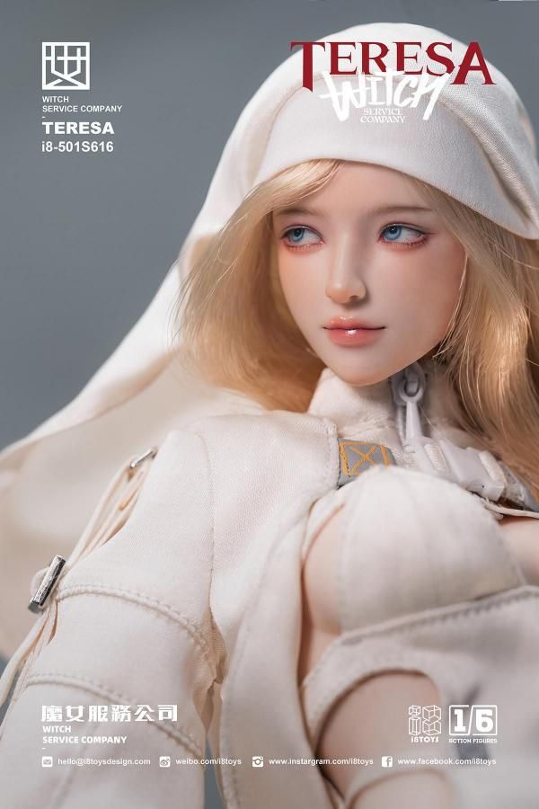 予約 送料無料 1/6 I8TOYS Teresa I8-501S616 魔女の奉仕 テレサ