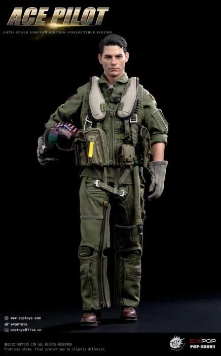 予約 送料無料 1/6 POPTOYS EX061 エースパイロット 制服作戦服