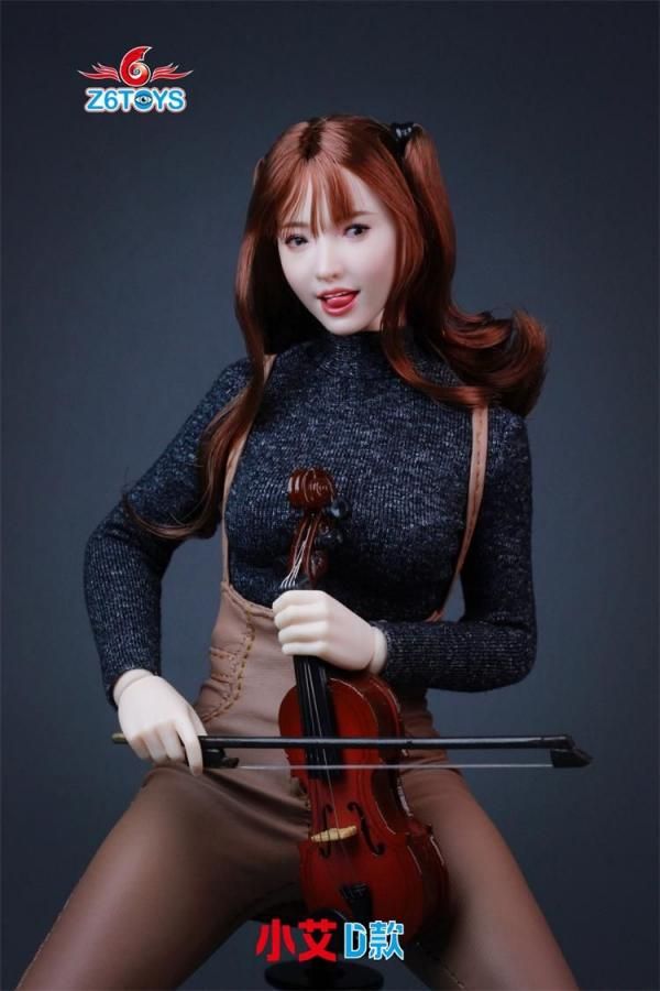 送料無料 1/6 Z6TOYS ZC017D アクションアイ 可動目 三つ舌出し