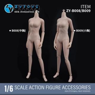 <img class='new_mark_img1' src='https://img.shop-pro.jp/img/new/icons25.gif' style='border:none;display:inline;margin:0px;padding:0px;width:auto;' />送料無料  1/6 ZYTOYS  ZY-B008/B009 アジアン美人女性ボディ素体