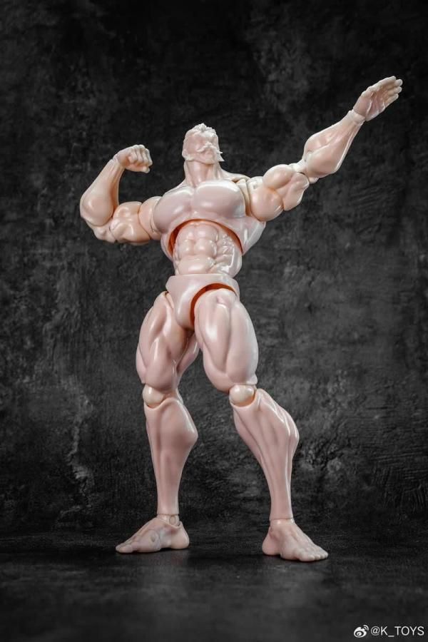 予約 送料無料 1/12 K-Toys KT01 強い筋肉 欧米男性素体ボディ