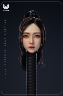 1/6 女性ヘッド ベラ ノーマルver. (TQ-X001A) 美人ヘッド - 1/6フィギュアの通販、予約なら トイザキュート