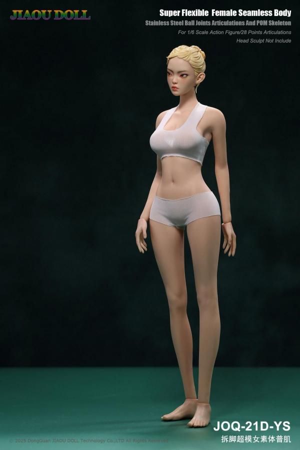 JIAOUDOLL1/6 スーパーモデル体型女性素体JOQ-21D-PMピンク肌 JIAOUDOLL1/6 スーパーモデル体型女性素体JOQ-21D-PMピンク肌