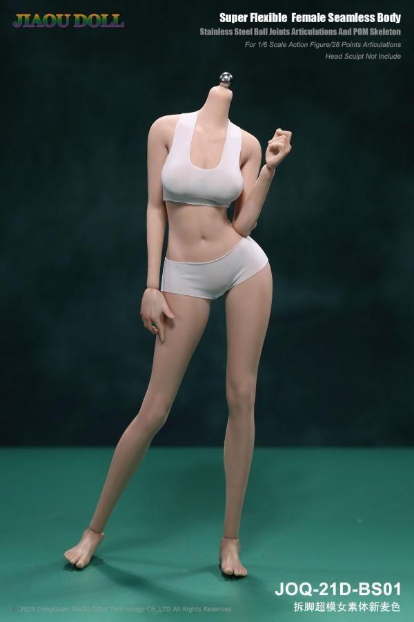 JIAOUDOLL1/6 スーパーモデル体型女性素体JOQ-21D-PMピンク肌 Amazon | HiPlay JIAOUDOLL 1/6 スーパーモデル体型 女性 素体
