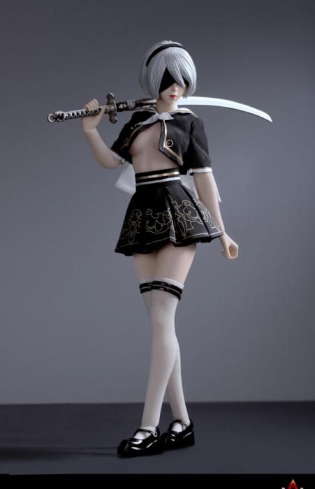 Amazon | HiPlay SUPER DUCK 1/6 桜ちゃん 格闘美少女 ヘッド