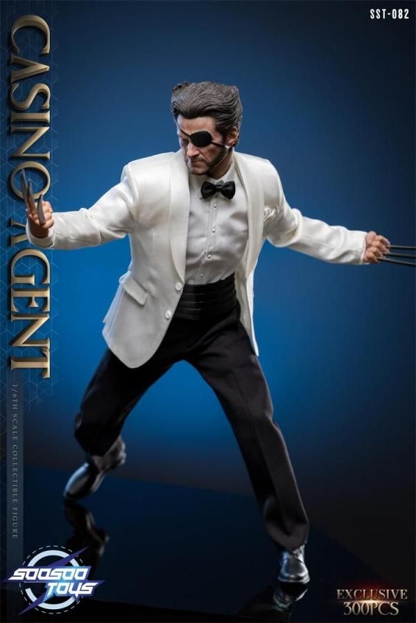送料無料 1/6 Soosootoys SST-082 カジノエージェント 欧米男性