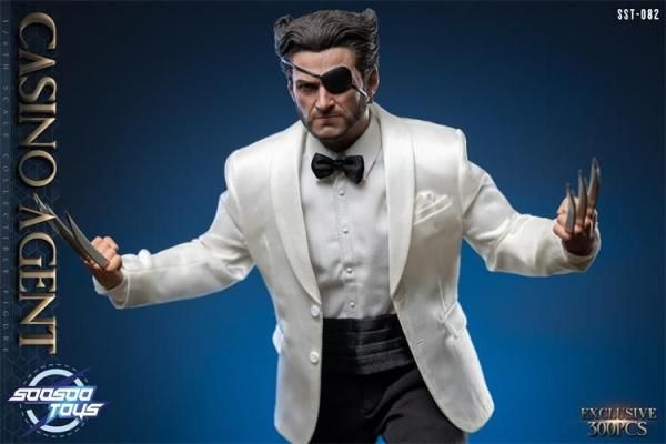 送料無料 1/6 Soosootoys SST-082 カジノエージェント 欧米男性