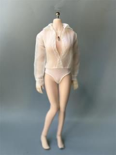 1/6フィギュア服　S07Cサイズ　Say What　ネイビー Amazon.co.jp: 1/6クルーネック半袖Tシャツトップス 1/6