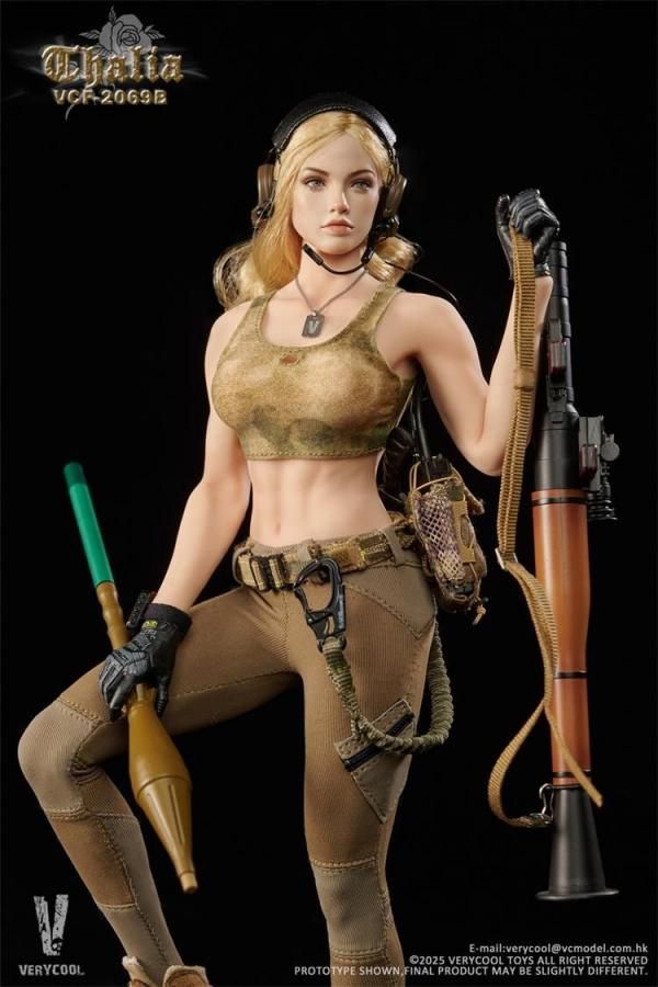 予約 送料無料 1/6 VERYCOOL VCF-2069 砂漠兵士 タリア 欧米美人