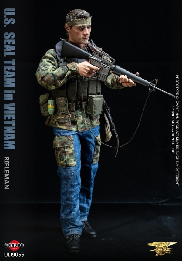 予約 送料無料 1/6 UJINDOU UD9055 ベトナム戦争 アメリカ海軍特殊部隊