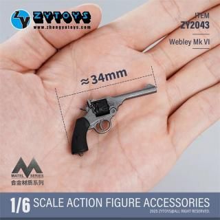 <img class='new_mark_img1' src='https://img.shop-pro.jp/img/new/icons11.gif' style='border:none;display:inline;margin:0px;padding:0px;width:auto;' />̵ 1/6 ZYTOYS ZY2043  ֥꡼ܥС Webley MkVI ǥѡ