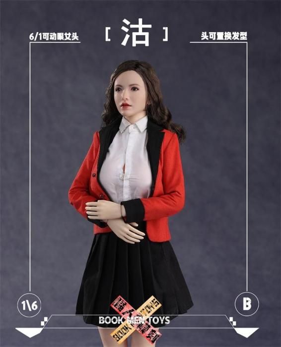 新品未使用 1/3 女性 アクションフィギュア 医療シリコン 眼球可動