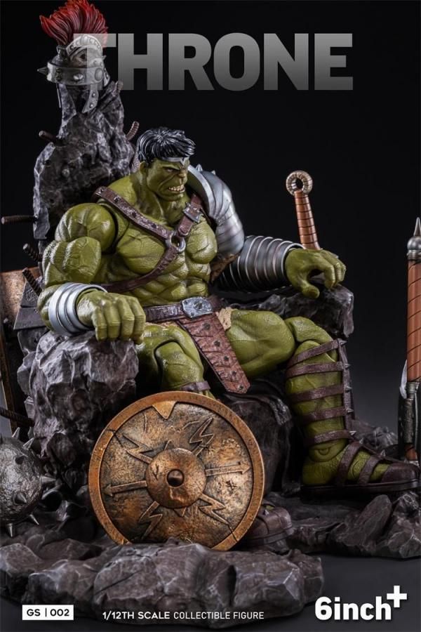 予約 送料無料 1/12 6inchplus GS002S 豪華版 グリーンデスハルク