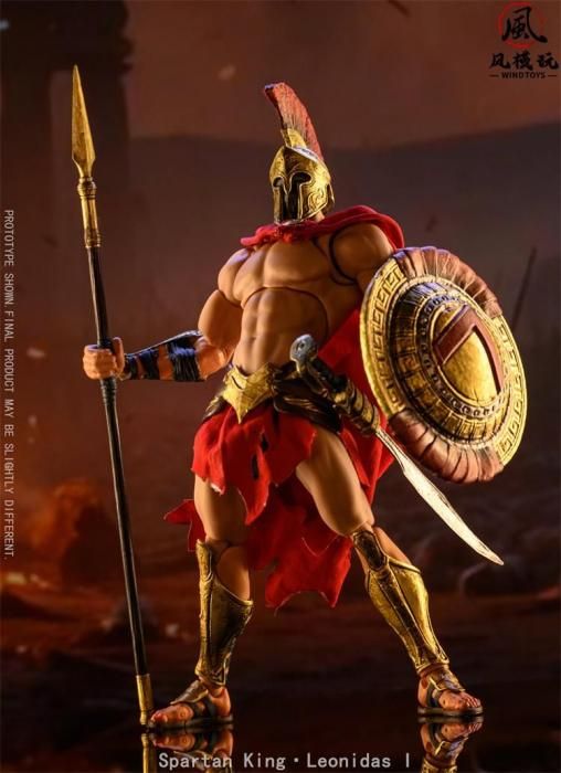 予約 送料無料 1/12 Wind toys 永遠の魂 スパルタ王レオニダス1