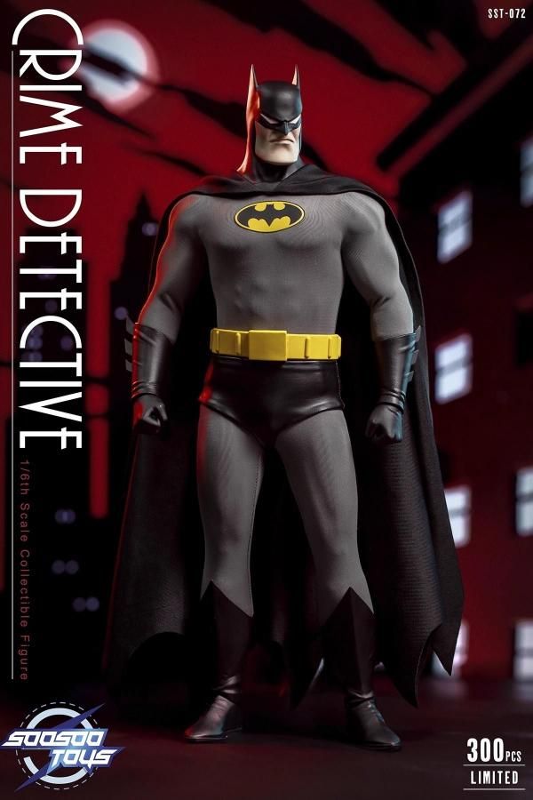 Soo-sootoys SST072 バットマン 1/6batman Crime 予約 送料無料 1/6 Soosootoys SST-072 CRIME DEFECTIVE 欧米男性フル
